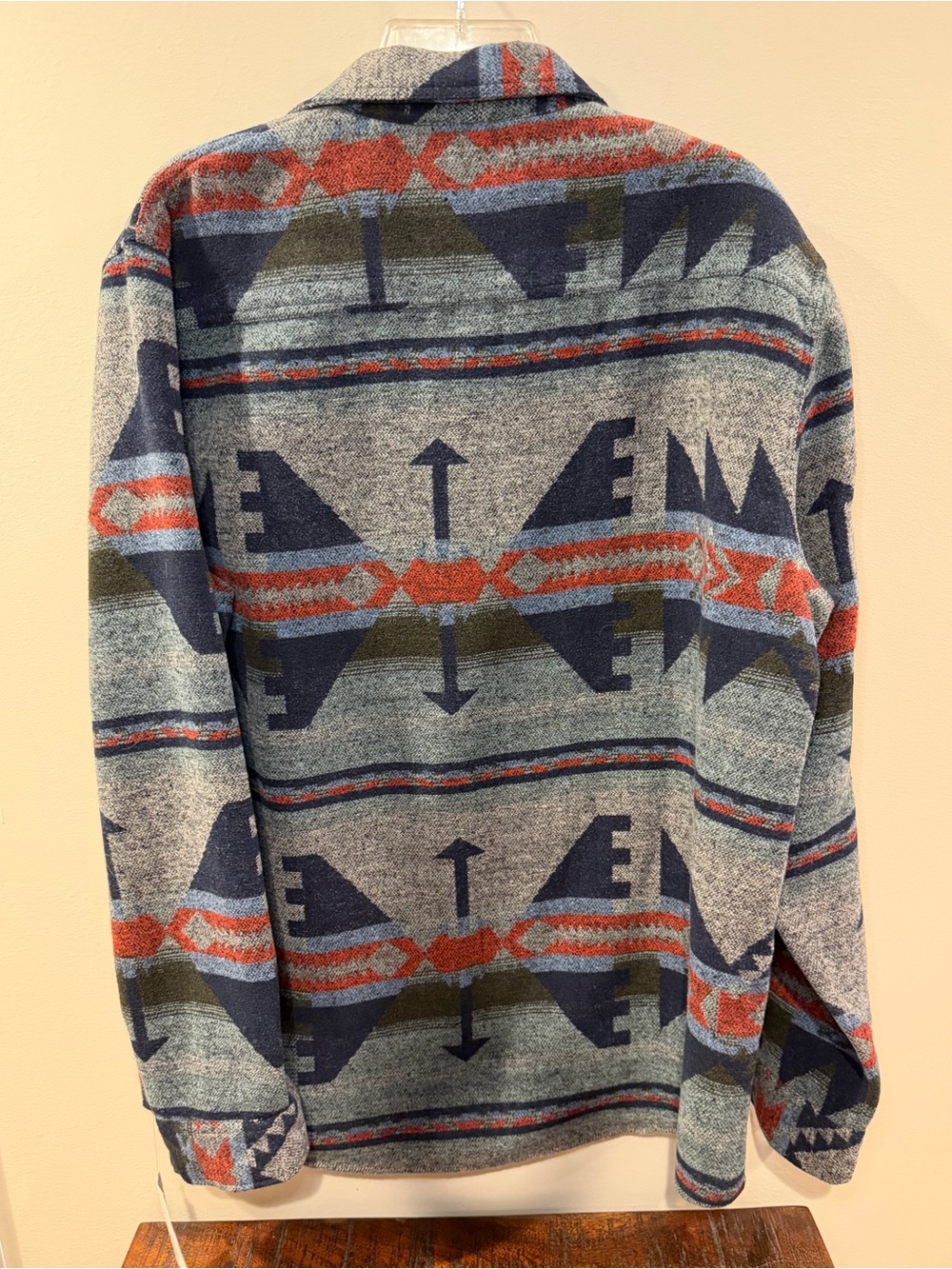 Weatherproof Patterned Button-Down Shirt - Picture 3 of 5